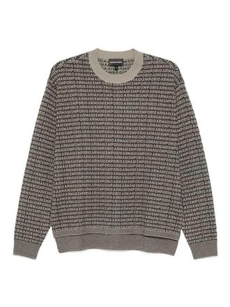 Emporio Armani Wool Crewneck Jumper