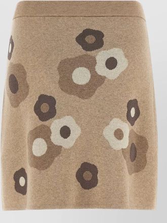 Kenzo wool cotton mini skirt