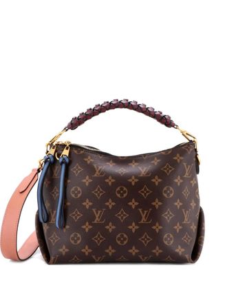 Louis Vuitton Braided Handle Beaubourg Monogram Canvas Mini hobo bag - Bruin