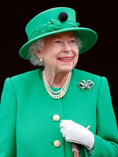 Queen Elisabeth II bei ihrem 70. jährigen Thronjubiläum in London 2022