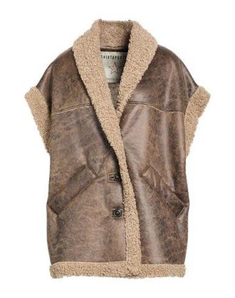 Shirtaporter ROPA DE ABRIGO - Borreguito y pelo ecol&oacute;gico en YOOX.COM