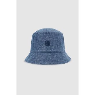 Anine Bing Nicks Bucket Hat in Shadow Blue at Nordstrom