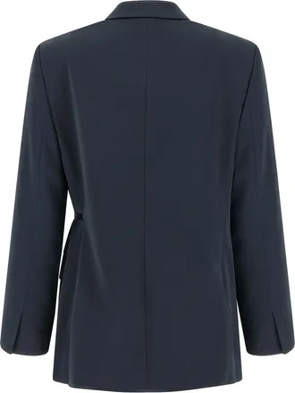 Theory City Twill Blazer - Navy