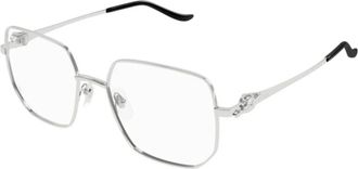Cartier Elegant Horloge Model Ct 0568O-002 - unisex - Brillen - Grijs - 55 MM - Accessoires