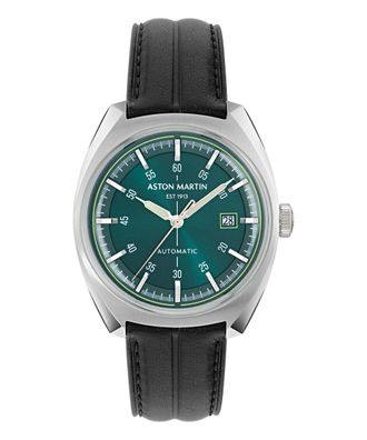 Aston Martin Timeless Ts2 Mens Black Watch MTTS2S603 Leather - One Size