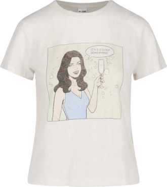 Re/Done Classic Tee - Tops - Mujer - Blanco - XS