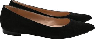 Gianvito Rossi Gianvito Ballet Flats in Black Suede