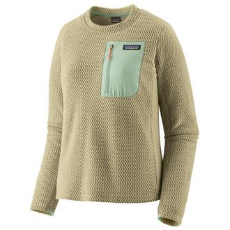 Patagonia R1 Air Crew Fleecepullover f&uuml;r Damen | beige