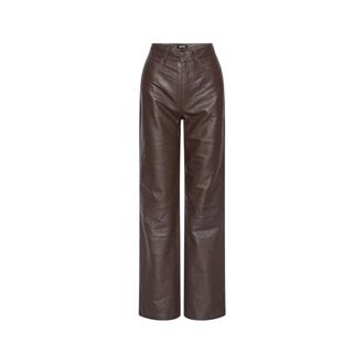 Rotate Mujer, Pantalones, Marr&oacute;n, Talla: XS