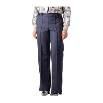 Nukus Nukus, Broeken, Dames, Blauw, 2Xl, Jill Pants Scuba