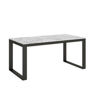 Itamoby Tavolo forl&igrave; Allungabile In Legno Per Sala Da Pranzo -allungabile Fino A 440 Cm / Marmo