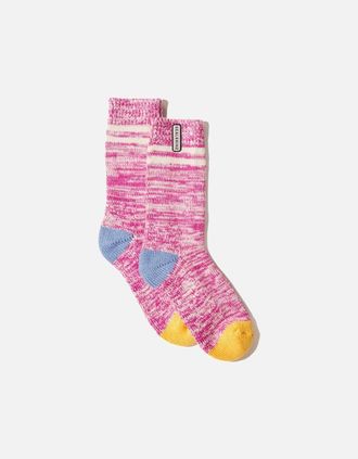 Sealskinz Mens Sealskinz Thwaite Unisex Bamboo Mid Length Socks - Pink - Size: 8/5/5.5/6/7/6.5/7.5/4/2.5/4.5/3.5/3