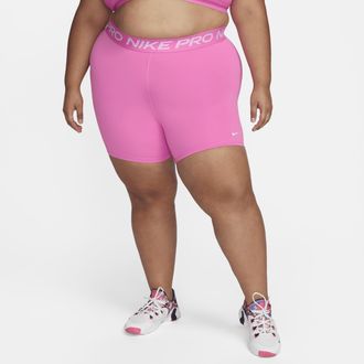 Nike Womens Nike Pro 365 5 Shorts (Plus Size) in Red | DR6858-675