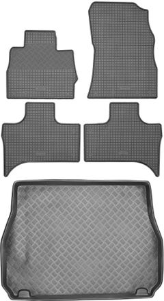 OEM Juego De Alfombrillas De Goma Para Coche Y Alfombrilla Para Maletero Para Bmw X5 E53 Suv De 2003-2007