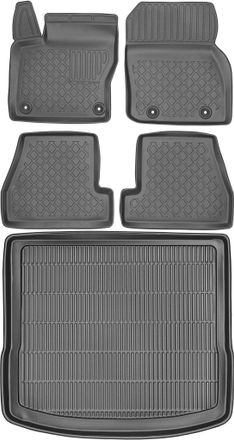 OEM Juego De Alfombrillas Para Coche Y Maletero Para Ford Focus Iii Estate (2011-2018)