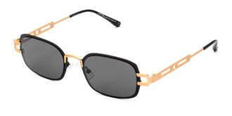 Italia Independent II 0516 009.120 Mens Sunglasses Black Size 49