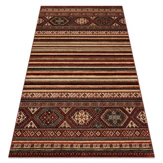 RugsX Rugsx - Alfombra De Lana Kashqai 4356 300 &Eacute;tnico Burdeos Red 135x200 Cm