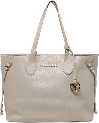 Carlo Colucci Shopper - Dames - Shoppers - Grijs - ONE Size - Tassen