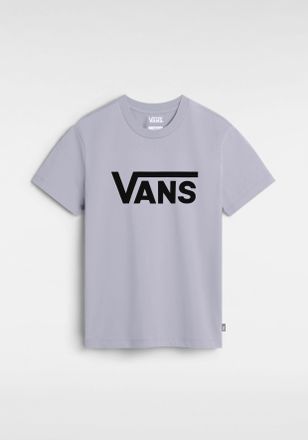 Vans T-Shirt VANS FLYING V CREW TEE, Damen, Gr. XS (34), eveninghaze, Jersey, Obermaterial: 100% Baumwolle, Rundhals, eingesetzt abgesteppt, Shirts T-Shirt