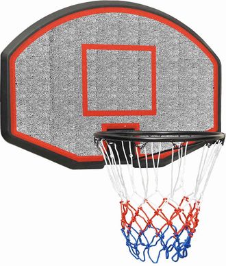 vidaXL Vidaxl - Tablero De Baloncesto Polietileno Negro 71x45x2 Cm