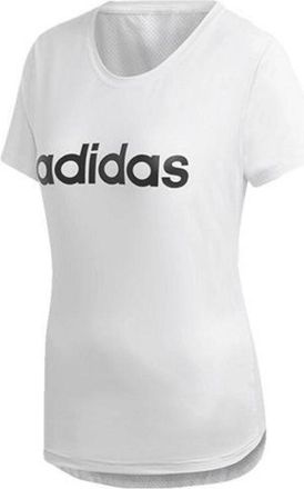 adidas (WMNS) adidas Design 2 Move Logo T-Shirt Asia Sizing White Black DU2080