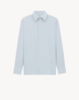 Saint Laurent Cotton Striped Shirt