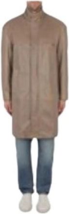 Dondup Jassen - Heren - Mantel - Beige - M - Jassen
