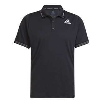 adidas Tennis Freelift Primeblue Polo Shirt Black H50264