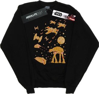 Star Wars Heren Gingerbread Battle Sweatshirt (Zwart)