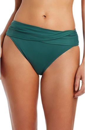 Bleu Rod Beattie Hipster Bikini Bottoms in Emerald Grove at Nordstrom, Size 12