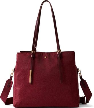 Borbonese Dames, Tassen, Rood, Maat: ONE Size Leer