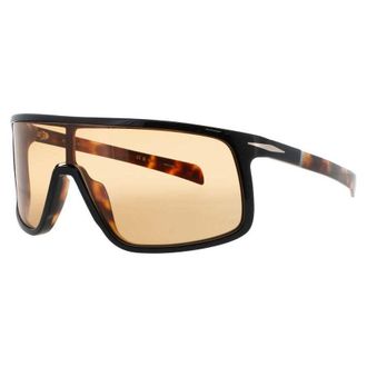 David Beckham Mens Black Rectangular Sunglasses DB99VISORWR7W7
