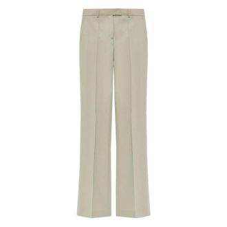 The Attico Dames, Broeken, Grijs, Maat: XS