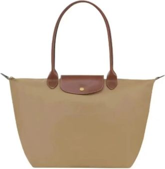 Generic Multipurpose Tote Bag: Foldable Soft Nylon, 3 Sizes, Stylish Water-Resistant Designer Handbag for Work, Travel, Gym (Classic Sand Yellow,Medium)