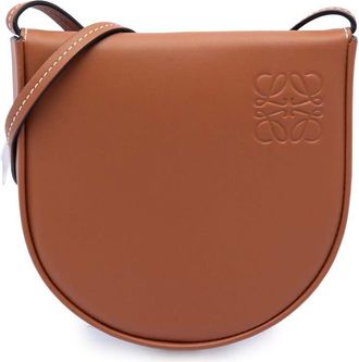 Loewe Pre-owned Loewe Small Soft Calfskin Heel Pouch Ladies 652009