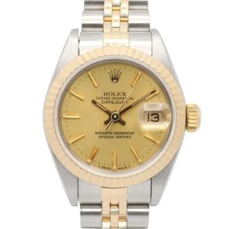 Rolex Pre-owned Vintage 69173 Polshorloge - Dames - Vintage Horloges - Geel - ONE Size - Vintage