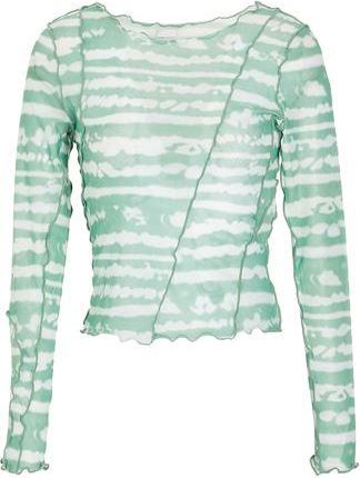 8 by YOOX PRINTED MESH TOP