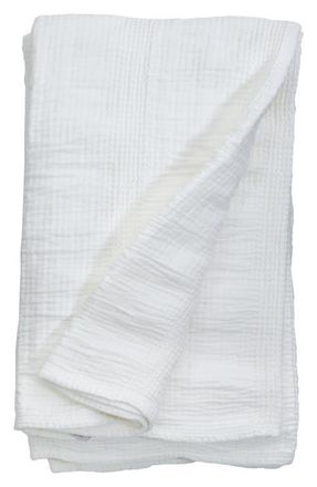 Pom Pom at Home Nantucket Matelassé Blanket in White at Nordstrom, Size Queen