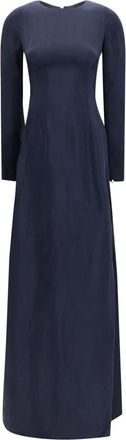 Maison Margiela Lange jurk - Dames - Jurken - Blauw - Maat: XS
