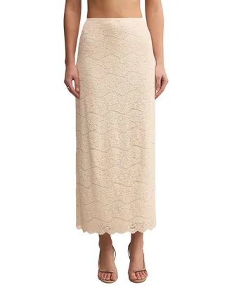 Z Supply Z Supply Via Lace Midi Skirt