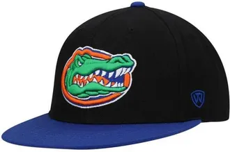 Top of the World Mens Top of the World Black/Royal Florida Gators Team Color Two-Tone Fitted Hat at Nordstrom, Size 7 1/2