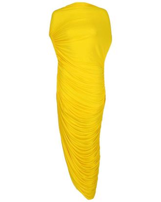 Ferragamo Ferragamo Asymmetric Draped Midi Dress
