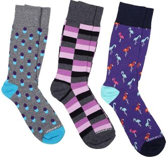Unsimply Stitched 3-Pack Mens Crew Socks
