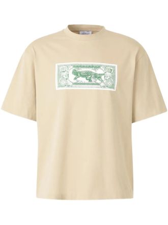 Off-white Arrow Ticket T-shirt - men - Cotton - M - Neutrals