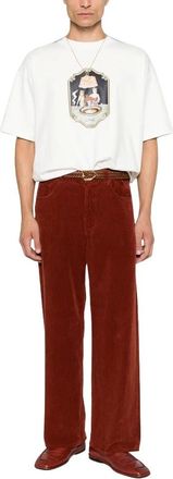 Dr&ocirc;le de Monsieur Tops, Heren, Wit, M, Katoen, Cocktail T-shirt