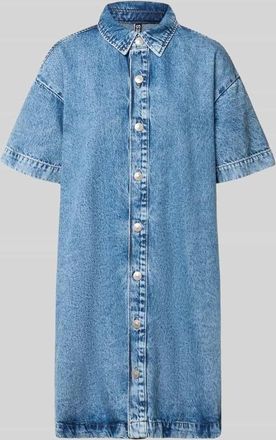 Pieces Loose Fit Jeanskleid aus Baumwoll-Mix Modell SKY in Jeansblau, Gr&ouml;&szlig;e XL