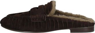 Bibi Lou Lyra Loafers 15 - Dames - Schoenen - Bruin - Maat: 42 EU Leer