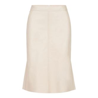 Iceberg Dames, Rokken, Beige, Maat: XS Leer