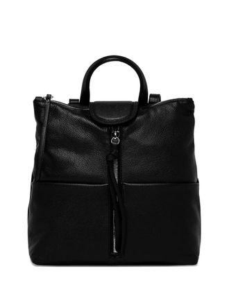 Gianni Chiarini top-handle zip-fastening backpack - Black