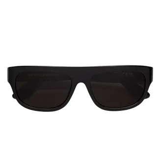 Retro Superfuture Sunglasses, unisex, Black, Size: 57 MM Serioso Sunglasses